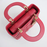 Dior Lady D Small Red Ghw