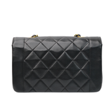 Chanel Vintage Diana Black GHW