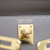 Hermes Mini Kelly Etoupe GHW - Z