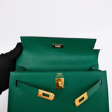 HOLD | Hermès Kelly 25 Sellier Vert Jade GHW - C