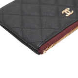 Chanel Ocase Wallet Black Caviar
