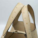 Hermes Picotin 18 Ostrich Nata PHW