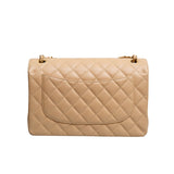 Chanel Double Flap Jumbo Beige GHW - (MICROCHIP)