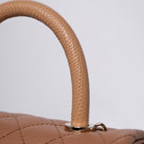 HOLD | Chanel Coco Handle Small Caramel GHW - s31
