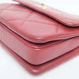 Chanel Trendy CC Burgundy GHW -s28