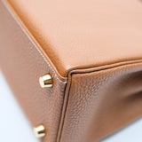 Hermes Kelly 25 Gold GHW - U