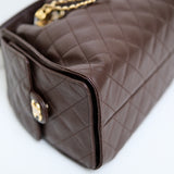 Chanel 25 Small Chocolat GHW - (BRANDNEW)