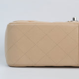 Chanel Double Flap Jumbo Beige SHW - s14