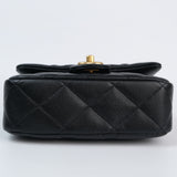 Chanel Mini Square Sweetheart Caviar Flap