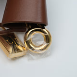 Loro Piana Extra Clutch L36 Burnt Tan/Sun Gold - (BRANDNEW)
