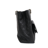HOLD | Chanel 19C Black Large Shopping Tote w/ Pocket - s27