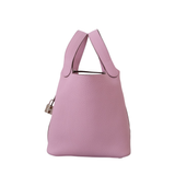 Hermes Picotin 18 Mauve Sylvestre PHW - B