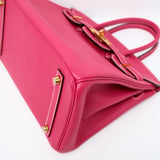 HOLD | Hermes Birkin 30 Rose Tyrien GHW