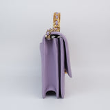 Chanel Top Handle Flap Purple - (MICROCHIP)