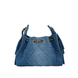 Chanel 25 Mini Denim Blue GHW - (MICROCHIP)