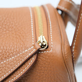 Hermes Mini Lindy Gold GHW - B