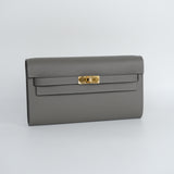 HOLD | Hermes Kelly To Go Gris Meyer - W