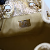 Chanel 25 Mini Gold Metallic