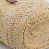 Loewe Raffia Basket Tote Bag