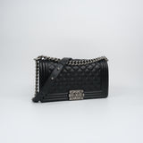 Chanel Le Boy Old Medium RHW - s28