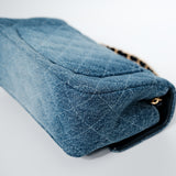 Chanel Mini Rectangle Denim GHW - (MICROCHIP)