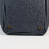 Hermes Picotin 18 Bleu Nuit GHW  -Y