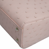 Lady Dior Mini Pink Ostrich GHW