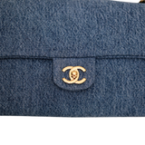 Chanel Maxi Flap Denim Blue GHW - (BRAND NEW)