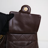 Chanel 25 Small Chocolat GHW - (BRANDNEW)