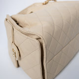 Chanel 25 Small Beige Caviar