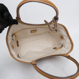 Miu Miu Ivy Tote Small Caramel