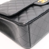 HOLD | Chanel Double Flap Maxi Black GHW