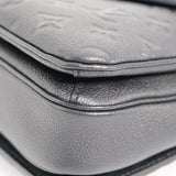 Louis Vuitton Black Monogram Empriente Leather Pochette Metis Bag
