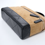 Chanel Coco Base Top Handle Long Vanity Suede