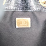 Chanel 25 Medium Black Caviar GHW - (MICROCHIP)