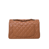 Chanel Double Flap Small Caramel GHW - (MICROCHIP)