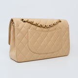 Chanel Double Flap Medium Beige -s16