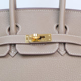 HOLD | Hermes Birkin 25 Etoupe GHW - U