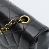 Chanel Vintage Diana Black GHW