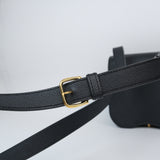 Hermes Della Cavalleria Mini Black GHW - U