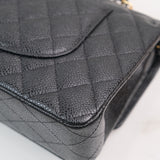 HOLD | Chanel Double Flap Medium Black GHW - (MICROCHIP)