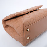 HOLD | Chanel Coco Handle Small Caramel GHW - s31