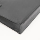 Hermes Kelly Elan Noir Chevre GHW - B