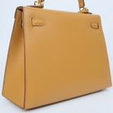 HOLD | Hermes Kelly 25 Sellier Sesame - Z