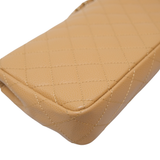 HOLD | Chanel East West Flap Dark Beige GHW - s10