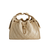 Chanel 25 Small Beige GHW - (BRANDNEW)