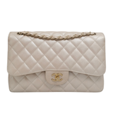 HOLD | Chanel Double Flap Jumbo Pearl Iridescent - s16
