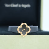 VCA Alhambra Onyx Watch
