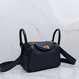 Hermes Mini Lindy Bleu Nuit - Z