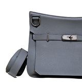 Hermes Jypsiere 28 Blue Lin PHW - X